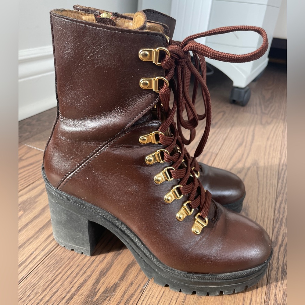 Sister x Soeur leather boots